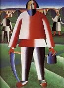 Kasimir Malevich Cut Grazing-s People oil